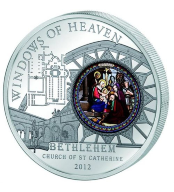 10$ Church Saint Catherine, Bethlehem - Windows of Heaven