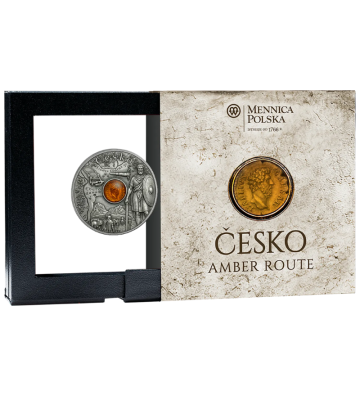 1$ Czechy - Szlak Bursztynowy