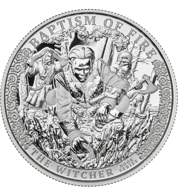 1000 Francs Baptism of Fire - The Witcher Book Series