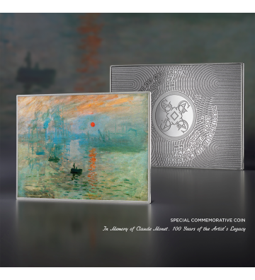 1000 Franków Impresja, Wschód Słońca, Claude Monet - Galeria Sztuki MINT XXI