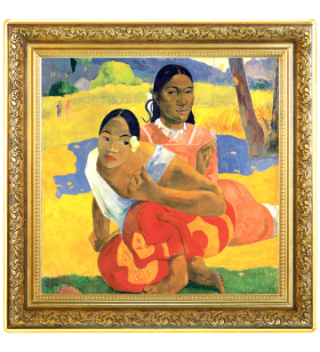 1$ Tahitian Woman, Paul Gauguin - Treasures of World Painting Collection