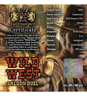 2000 Francs Saloon Duel - Wild West