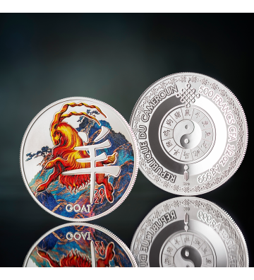 500 Franków Rok Kozy, Edycja Specjalna - Zodiak Księżycowy
