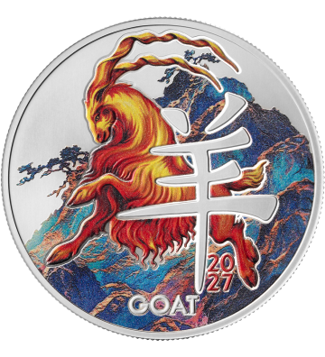 500 Francs Year of the Goat, Special Edition - Lunar Zodiac
