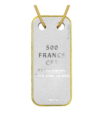 500 Francs Year of The Goat - Chinese Calendar