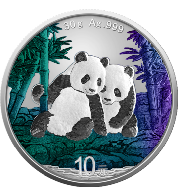 10 Yuan China Panda, Chameleon Effect