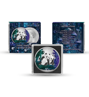 10 Yuan China Panda, Chameleon Effect