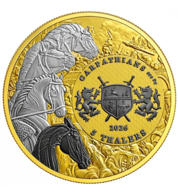 5 Thalers Black Horse, Ennobling Bullion- Ennobling Bullion