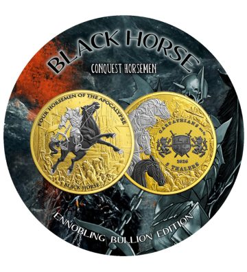 5 Thalers Black Horse, Ennobling Bullion- Ennobling Bullion
