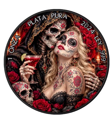 1 Onza Dia De Los Muertos, Edition VIII