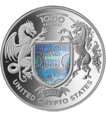 1000 Satoshi Liberty - United Crypto States