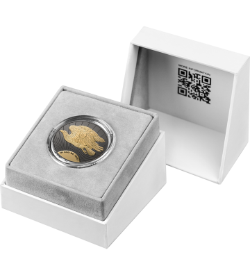1000 Satoshi Podwójny Orzeł - United Crypto States