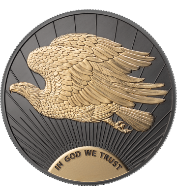 1000 Satoshi Podwójny Orzeł - United Crypto States