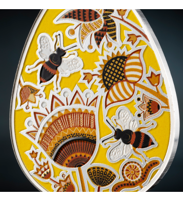 5 Cedis Charunok - Ukrainian Pysanka