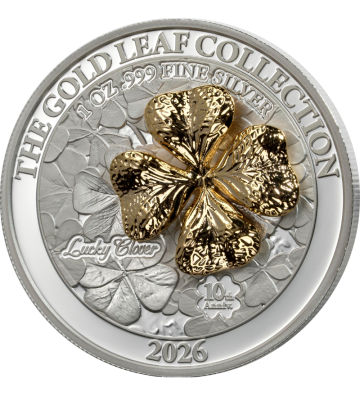 5$ Lucky Clover - Golden Leaf Collection