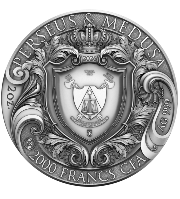 2000 Francs Perseus & Medusa