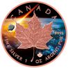 5$ Abee Meteorite Canada Maple Leaf - Atlas Meteorytów