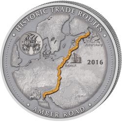 5000 Francs Amber Route - Historic Trade Routes