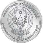 50 Francs Year of the Rat 1 oz Ag 999 2020 Rwanda