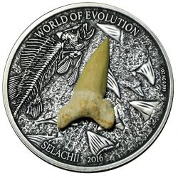 1000 Francs Selachii, Sharks - World of Evolution