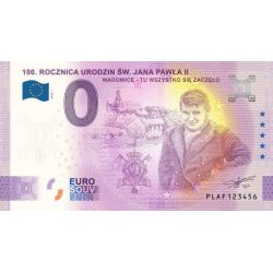 0 Euro John Paul II, 100...