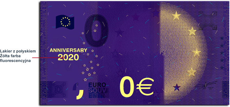 Banknot 0 euro Bitwa Warszawska