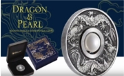1$ Dragon and Pearl - Rotating Charm