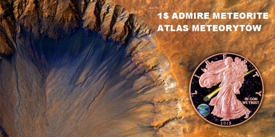 American Liberty and Admire meteorite – the third version of Atlas of Meteorites