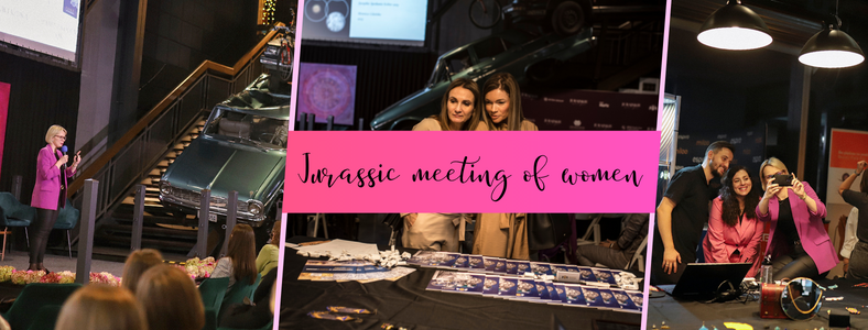 BEAUTIFUL ENERGY AT A UNIQUE EVENT. THE JURASSIC MEETING OF WOMEN IS BEHIND