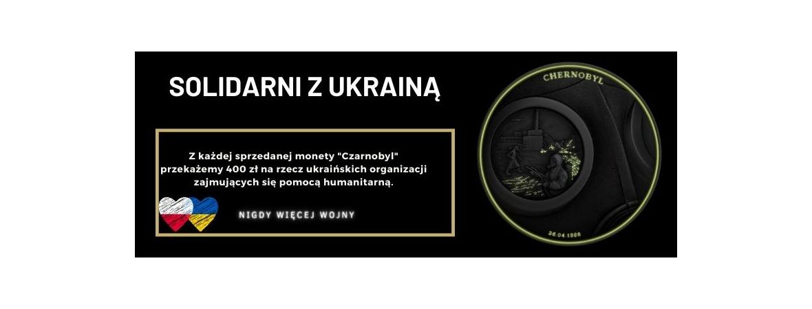 Chernobyl - coin proceeds support Ukraine