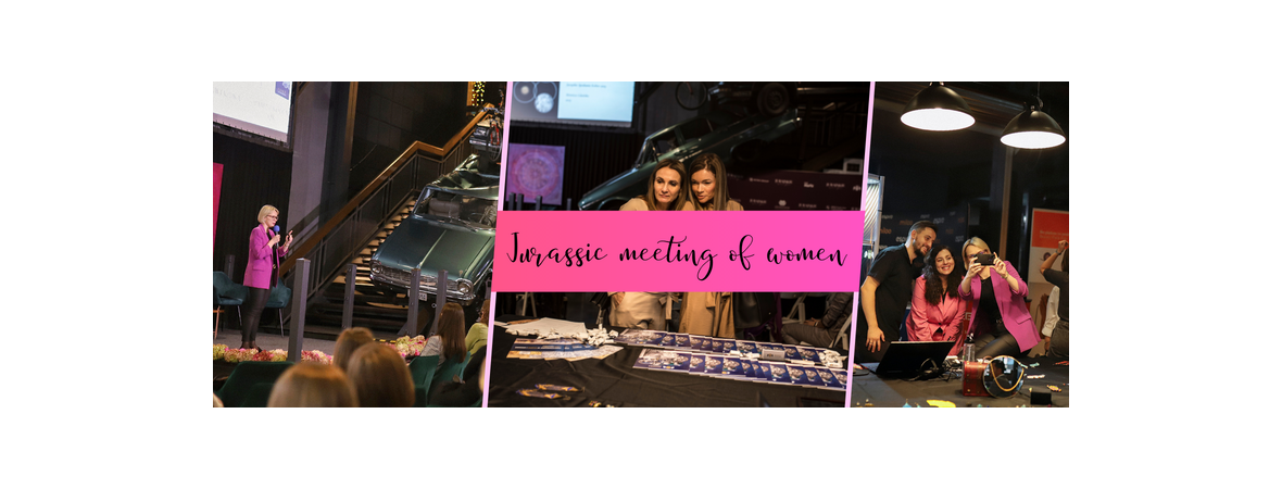 BEAUTIFUL ENERGY AT A UNIQUE EVENT. THE JURASSIC MEETING OF WOMEN IS BEHIND