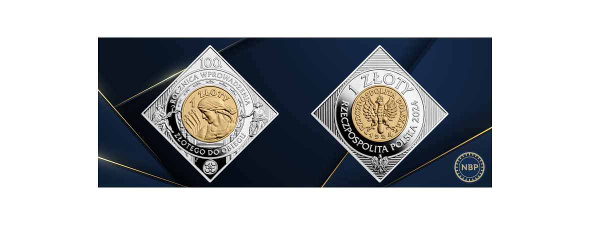 100th anniversary of the introduction of the Polish zloty into circulation. NBP has issued a special coin!