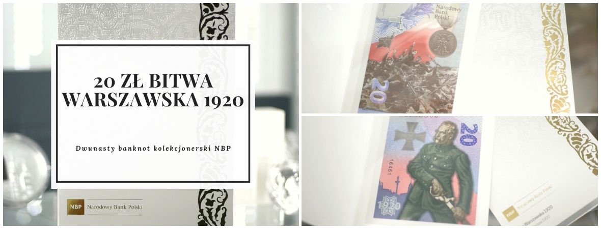 20 ZŁ BITWA WARSZAWSKA 1920 banknot