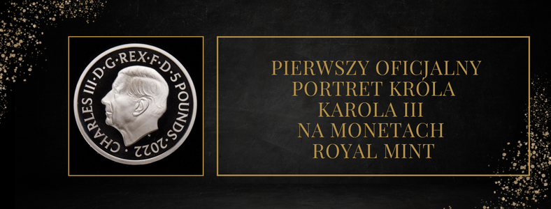 The first official portrait of king Charles III on Royal Mint coins