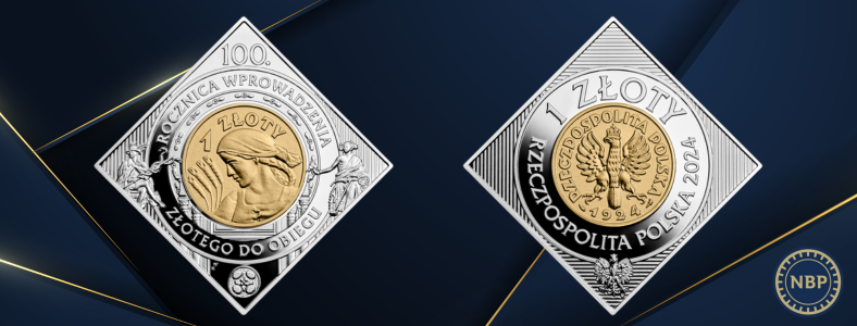 100th anniversary of the introduction of the Polish zloty into circulation. NBP has issued a special coin!