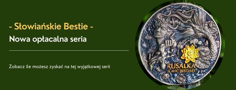 Słowiańskie Bestie - seria monet o dużym potencjale zysku